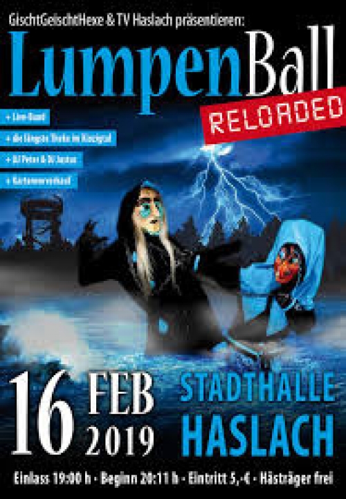 LUMPENBALL RELOADED HASLACH IM KINZIGTAL STADTHALLE